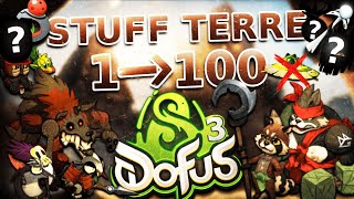 COMMENT SE STUFF DANS LA VOIE TERRE DU NIVEAU 1 À 100 SUR DOFUS UNITY  🌍💪 [upl. by Eelatan]