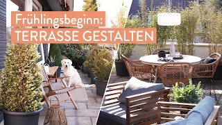 Tipps für die Terrasse im Frühling  Influencer Dawid zeigt wie es geht [upl. by Naimaj]