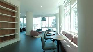 70 Greene Apartments  Downtown Jersey City  Amenities Resident Lounge [upl. by Jordison297]