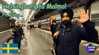 Ep 18  Helsingborg to Malmo  Ft Vishy  Sweden [upl. by Cleary]