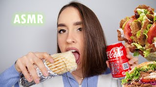 ASMR COMIENDO KEBAB  ASMR ESPAÑOL [upl. by Hanima]