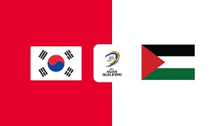 COREIA DO SUL X PALESTINA AO VIVO ELIMINATÓRIAS ASIÁTICAS COPA 2026 2026 AFC QUALIFIERS [upl. by Yasnyl]