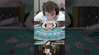 ADIN ROSS PLAYS WITH 850000 blackjack casino highlights viralvideo adinross [upl. by Mitzl407]