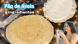 PÃO DE AVEIA NO MICROONDAS pronto em 3 minutos [upl. by Richers]