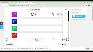 How to create online activities for classroom with Wordwall [upl. by Esau]