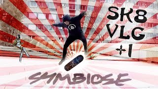 Test de la Symbiose 3  Board de Dr Nozman  Skate Vlog 1 [upl. by Ahsoj]