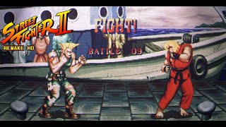 Street fighter 2 Champion Edition Remake HD [upl. by Nester627]