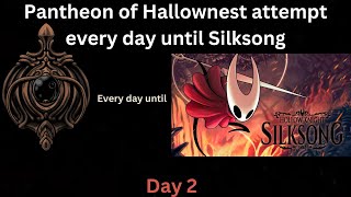 Pantheon of Hallownest attempt every day until silksong Day 2 [upl. by Ponton]