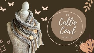 Easy Crochet Boho Cowl  Great for scrapbusting [upl. by Eckel]