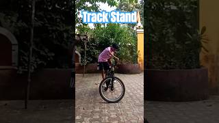 Track Stand stunt shorts trackstand shinmoriderz wheelie [upl. by Lenrow225]