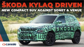 2025 Skoda Kylaq Walkaround amp Drive Experience  Launching Early Next Year [upl. by Ocirderf]