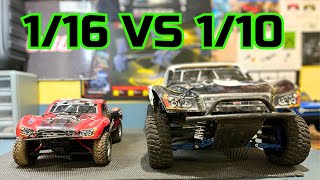 116 VS 110 Scale Traxxas Slash  Which One Should You Buy [upl. by Nenney847]