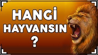 HANGİ HAYVANSIN Hayvanlarla Kişilik Testi [upl. by Hutchison36]