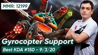 MATTHEW GYROCOPTER SOFT SUPPORT 737d  Dota 2 Pro Gameplay [upl. by Leidba481]