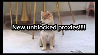 New UNBLOCKERS for school 2024 PROXYS [upl. by Chevy]