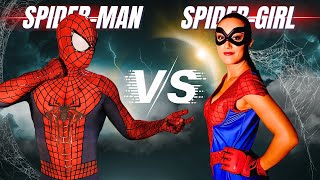 SPIDERMAN vs SPIDERGIRL [upl. by Nerraj44]