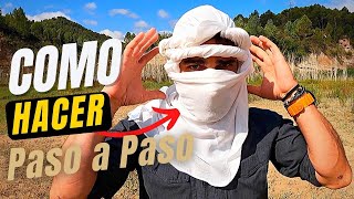 Cómo PONER un TURBANTE BEREBER para el DESIERTO  El Mejor Turbante ANTI SOL [upl. by Phene]