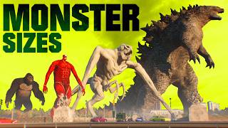 👹 MONSTER SIZES ► First person view [upl. by Nnaer228]