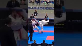 Rounders Mawashigiri 🥋🔥 martialarts karate worldkarate combatsport [upl. by Jarad]