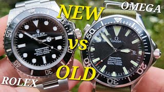 Modern Submariner vs NeoVintage Seamaster  is there a winner [upl. by Lewin]