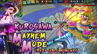 KUROSAWA FANNY CRAZY MOMENTS IN MAYHEM MODE [upl. by Talyah839]