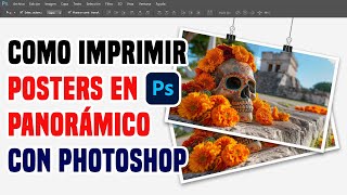 Como Imprimir Posters en Panorámico con Photoshop [upl. by Aivatan]