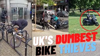 DUMBEST Moped Thieves Caught on Camera [upl. by Thomasina]