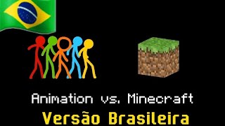 Animação Vs Minecraft Dublado PTBR Brasil [upl. by Llertnad]