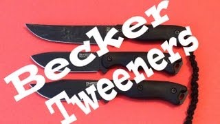 KaBar Becker BK 15 16 17 Tweener Knife Review [upl. by O'Dell631]