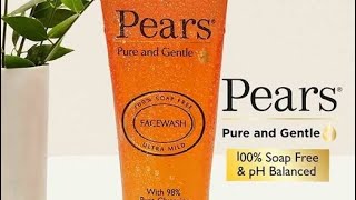 Pears Facewash  Pure and Gentle   100 Glycerin [upl. by Ahaelam]