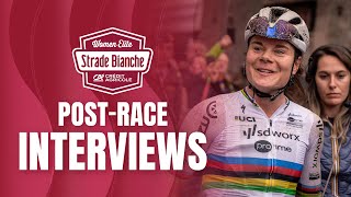 Strade Bianche Women Elite 2024  Le parole di Kopecky [upl. by Patsis]