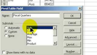 Change to a Fiscal Year Grouping in Excel Pivot Table [upl. by Oicnerual74]