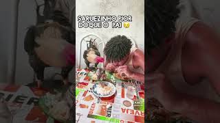 O galo e o pinto comendo no prato o pinto roubou a carne [upl. by Digirb]