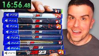 Winning a Match in EVERY WWE 2K Game [upl. by Ennahgiel55]