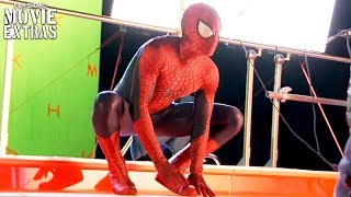 Go Behind the Scenes of The Amazing SpiderMan 2 2014 [upl. by Enelkcaj]