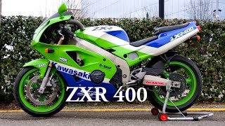 Kawasaki ZXR 400 year 1991 Full restyling [upl. by Mabel]