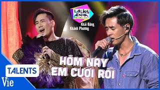 Khải Đăng rối não không nhận ra Khánh Phương song ca quotHôm nay em cưới rồiquot cực hay tại Lạ Lắm À Nha [upl. by Ecined]