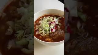 How to make Pozole Rojo  Easy Pozole for beginner  El Pato sauce [upl. by Onaivlis78]