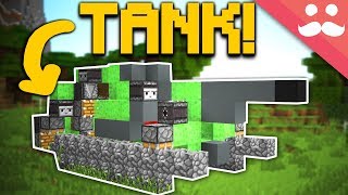 Making a WORKING TANK in Minecraft [upl. by Aieki827]