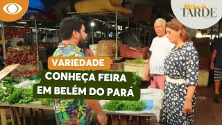 Frutas e temperos variados Conheça a feira de Belém do Pará [upl. by Hoban975]