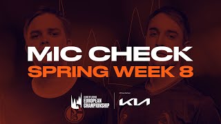 Pentakill  KIA Mic Check  2021 LEC Spring Week 8 [upl. by Eirek778]