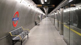 London Underground Jubilee Line London Bridge To Bermondsey 2014 [upl. by Illak261]