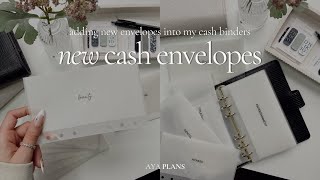 I Made New Cash Envelopes  2024 Cash Envelope  Binder Setup [upl. by Oniotna]