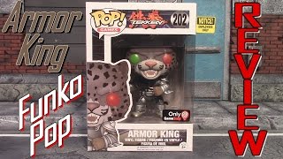 Tekken Armor King Funko Pop Review [upl. by Yrrol996]