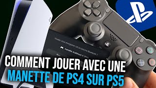 Comment jouer avec une manette de PS4 sur PS5  Manette PS4 sur PS5 [upl. by Afihtan]