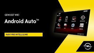 Navi 900 IntelliLink  Android Auto™  Gewusst wie [upl. by Kcirdle]