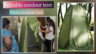 Portable pop up outdoor tent⛺️ outdoortent tent popuptent flipkartsale bigbilliondays [upl. by Safire]