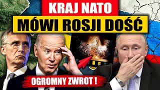 OGROMNY ZWROT  KRAJ NATO MÓWI ROSJI DOŚĆ [upl. by Harberd]