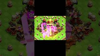 Barbarian King giant gauntlet power 🔥💀 clashofclans coc gaming shorts [upl. by Radek]