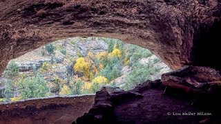 Gila Cliff Dwellings • Mogollon Culture • New Mexico [upl. by Englebert335]